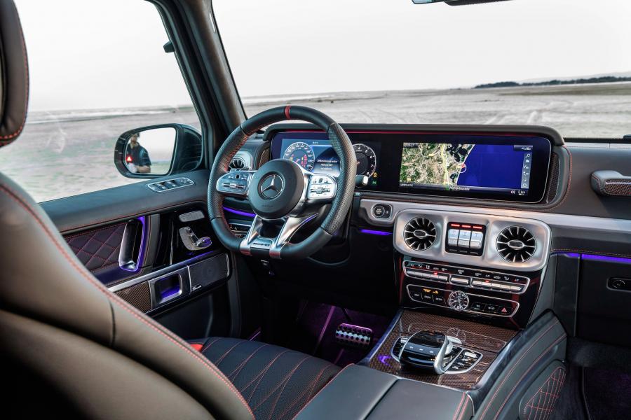Панель приборов Mercedes-AMG G63 Edition #1 (W463) 2018 года  (WW) (фото 37 из 40)